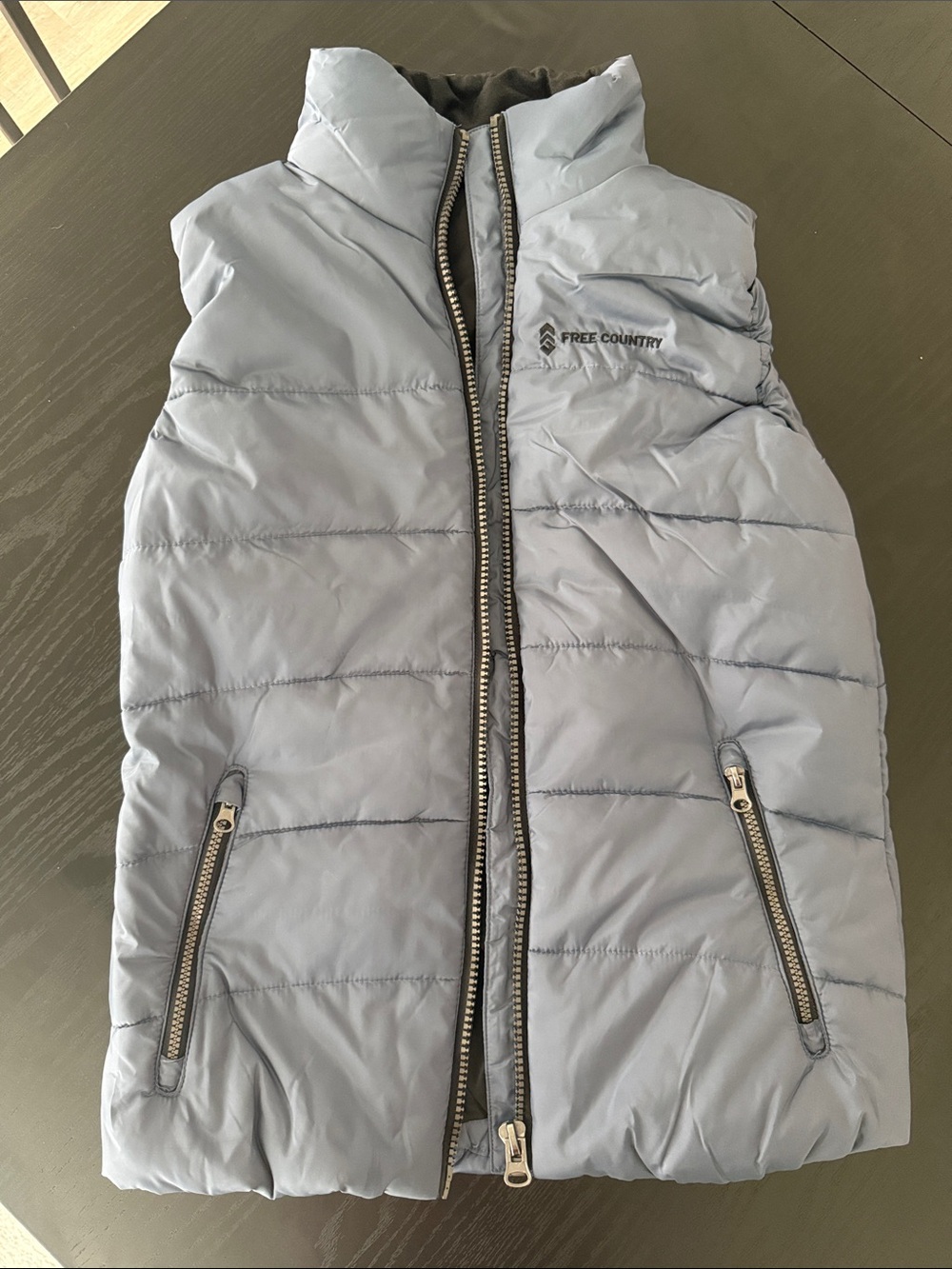 Free Country Navy Puffer Vest